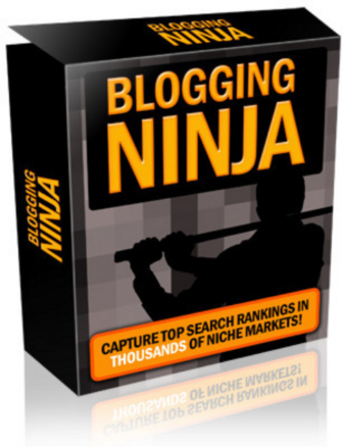 Product picture Blogging Ninja with MRR