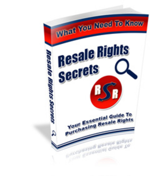 Product picture Resale Rights Secrets with MRR